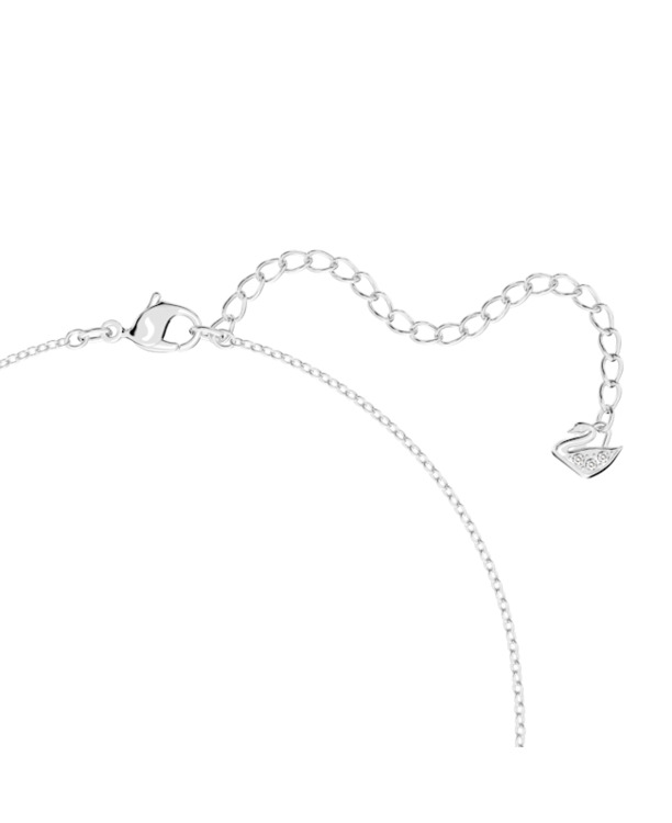 Idyllia Lilia Necklace Rhodium shiny Crystal