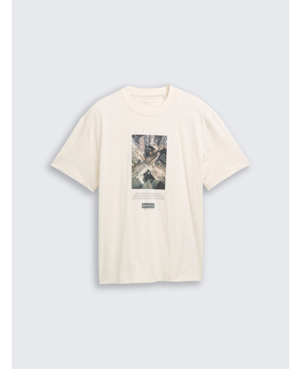 Relaxed T-shirt met fotoprint