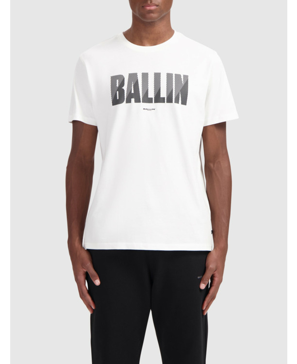 Diagonale Shift T-shirt 100% Katoen Mannen