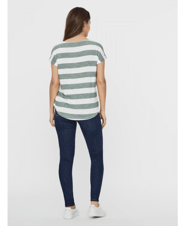 VMWIDE STRIPE S/L TOP NOOS