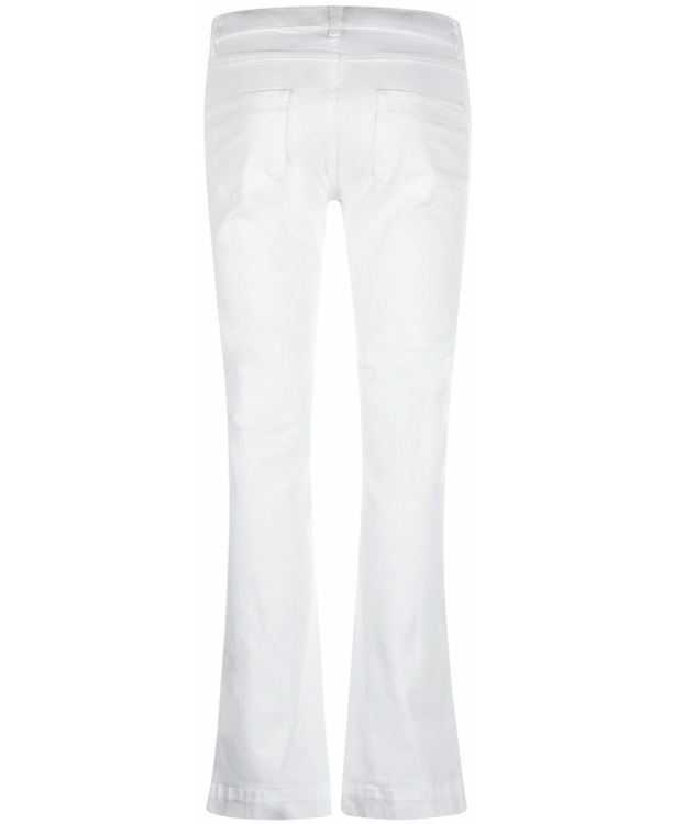 Steppin' Out Dames Flared Jeans Wit