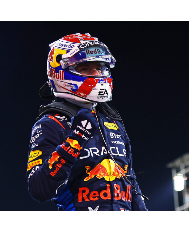 1:2 - 2024 Seizoenshelm - Max Verstappen - Red Bull Racing