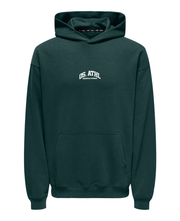 Relaxed Fit Hoodie Lange Mouwen (L/M) Heren