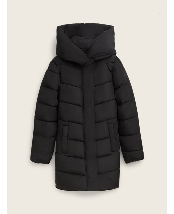 Pufferjas met capuchon