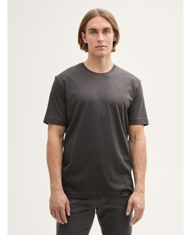 Basic T-shirt met opdruk logo