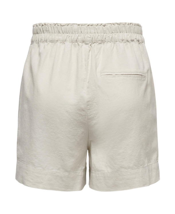 Regular Fit Pull-On Shorts van linnenmix