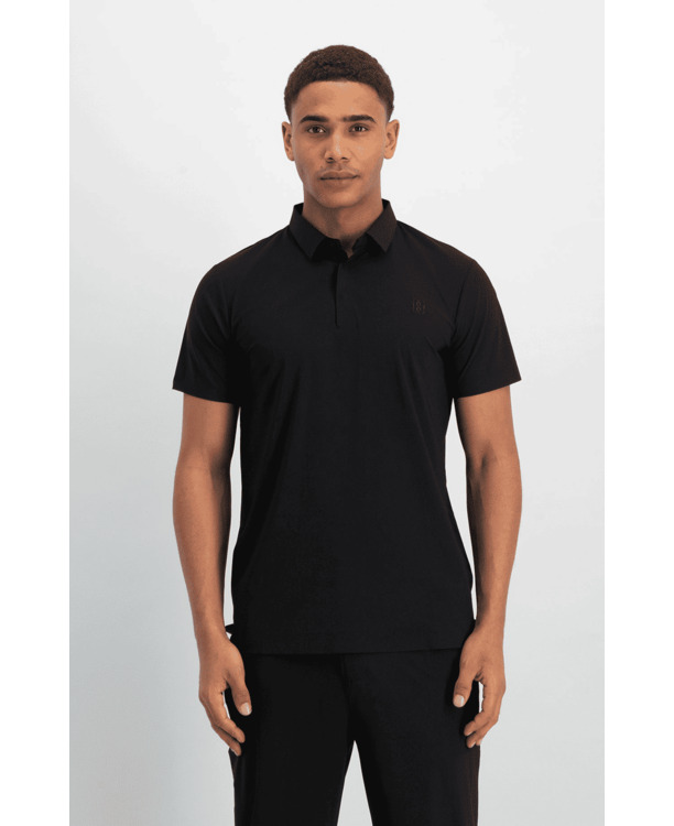 De Urbanite Polo Zwart Unisex