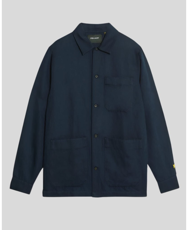 Linen Blend Overshirt
