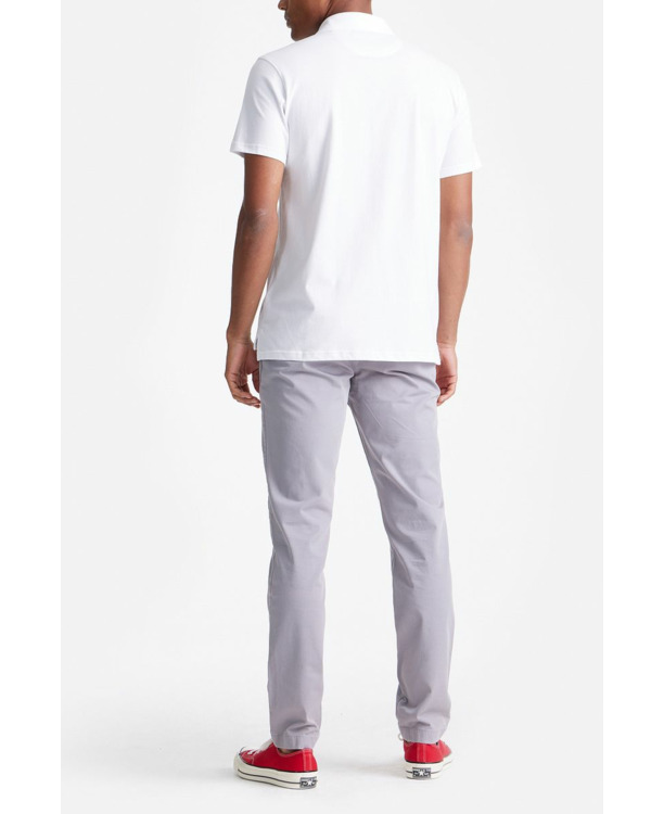 King Essentials The James Poloshirt Wit