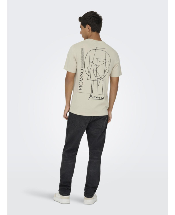 Normale pasvorm ronde hals korte mouwen (K/M) Heren