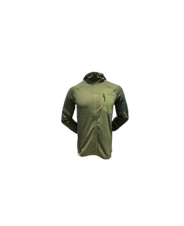 Single Canyon Fleece met capuchon