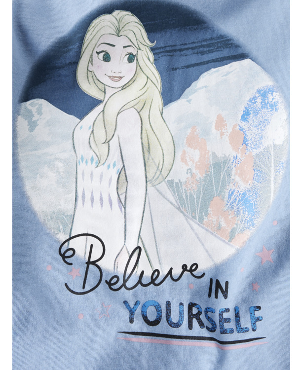 Normale pasvorm ronde hals lange mouwen (L/S) Meisjes