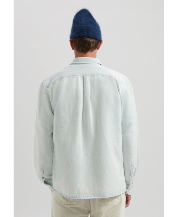 Dstrezzed Heren Gebleekte Denim Overhemd Sun