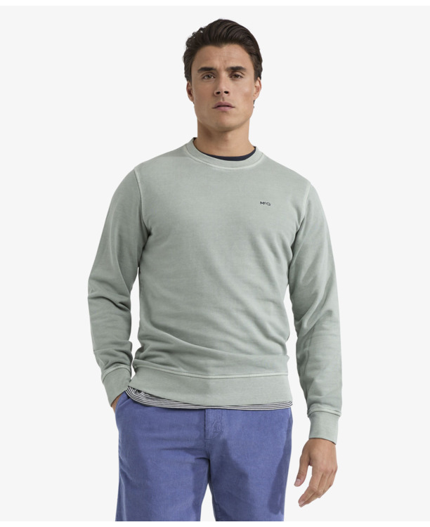 Summer Crew Sweatshirt 100% Cotton Heren