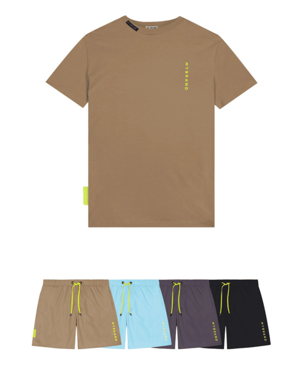 BASIS ZWEMMEN CAPSULE T-SHIRT MANNEN