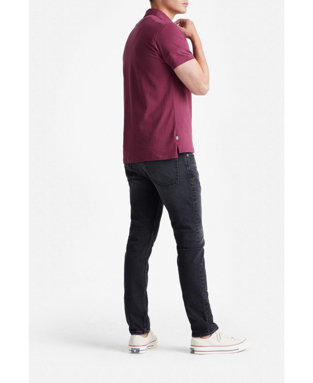 King Essentials The James Poloshirt Burgundy