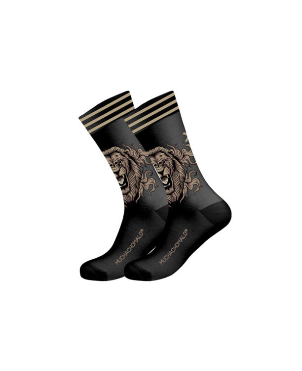Mannen 1-pack sokken Lion King Pattern