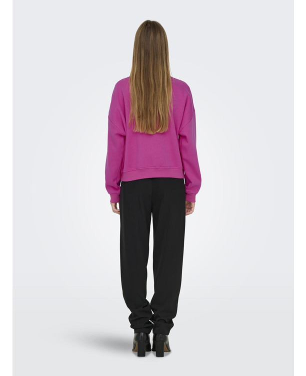 Loose Fit O-Neck Long Sleeves (L/S) Sweatshirt met print