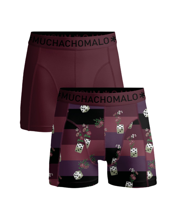 Mannen 2-Pack Print/Red
