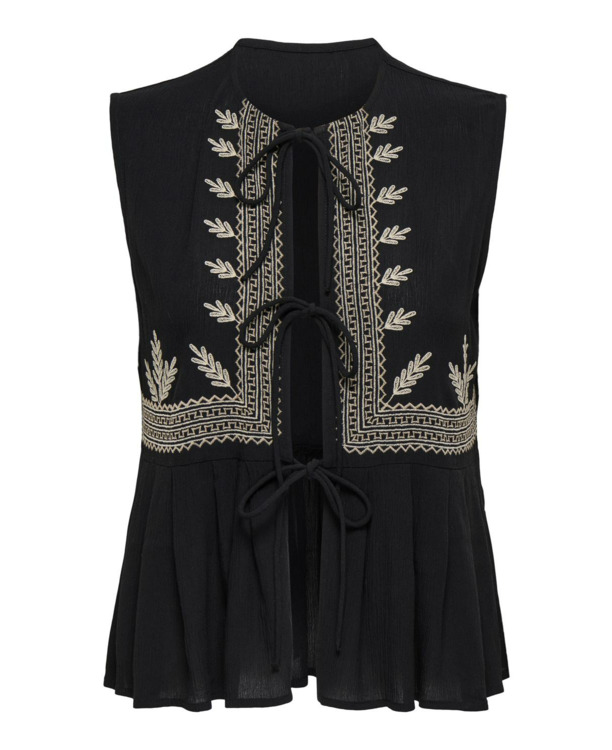 Regular Fit O-Neck 2/4 Sleeves (2/4) Top met O-hals en normale pasvorm voor de zomerzon