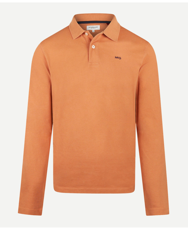 Classic Polo Long Sleeves 100% Cotton Heren