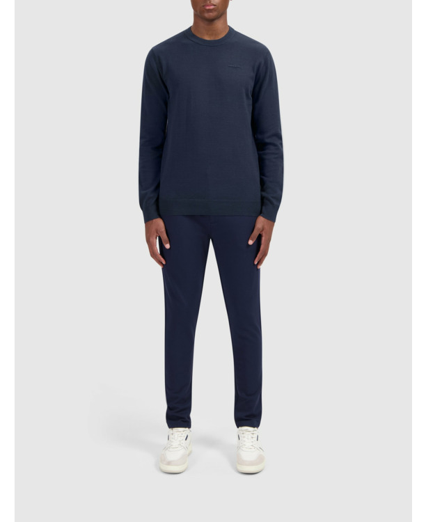 Originele Crewneck Gebreid 100% Katoen Mannen
