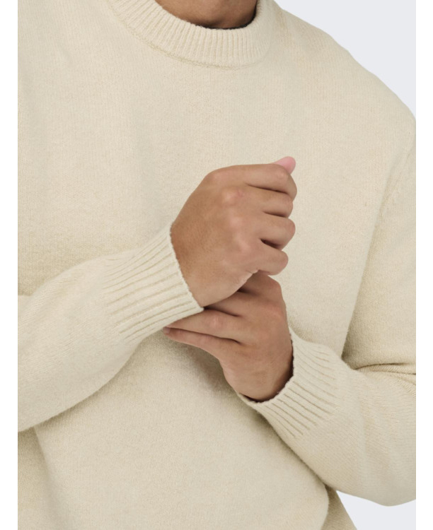 Relaxed Fit Crew Neck Lange Mouwen (L/M) Heren