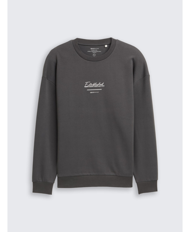 Relaxed basic sweatshirt