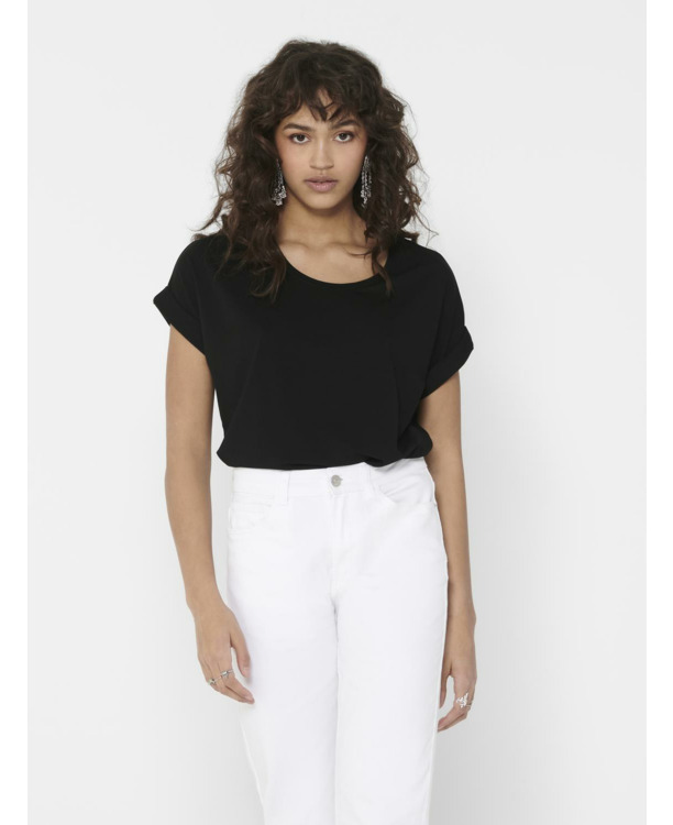 Regular Fit O-Neck Short Sleeves (S/S) Regular fit top met ronde hals en korte mouwen