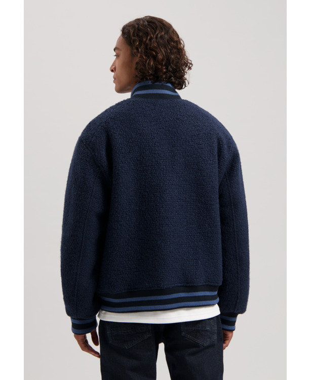 Dstrezzed Heren Varsity Jas Zwart Brobby