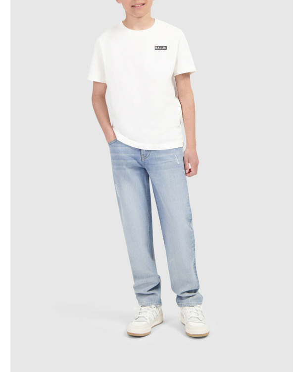 Junior Box Logo Initial T-shirt 100% Katoen