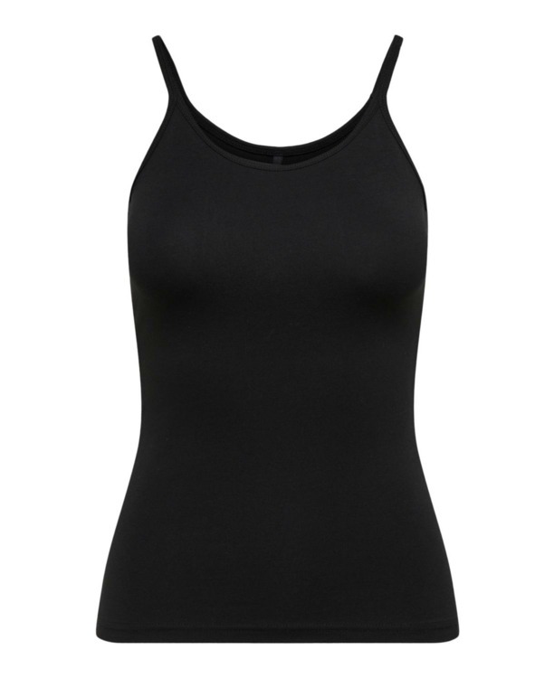 Stretch Fit O-Neck Sleeveless (S/L) O-hals mouwloze stretch fit top voor dagelijkse stijl