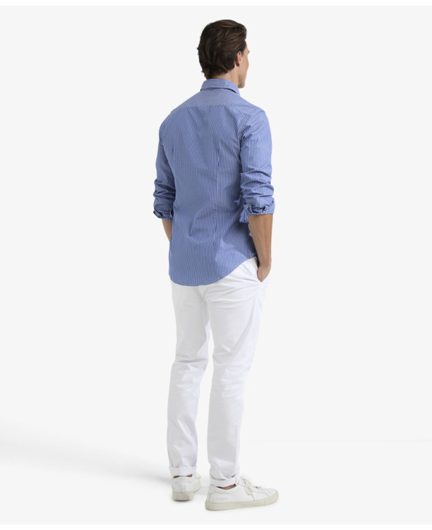 Stripe Shirt 100% Cotton Heren