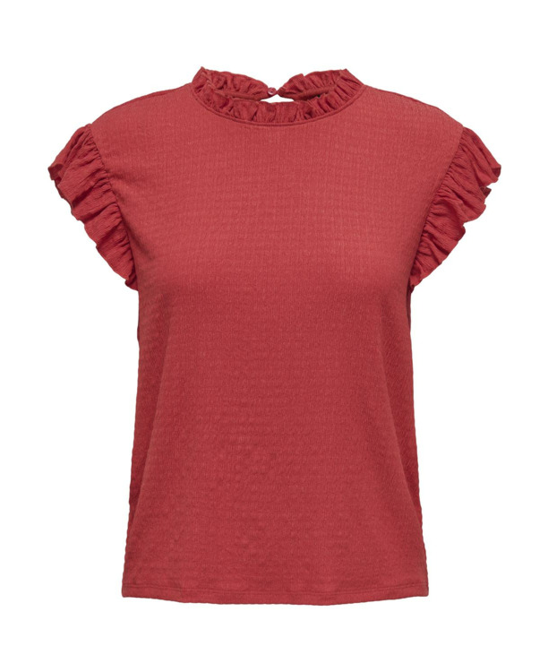 ONLFALLON S/S FRILLTOP CS JRS