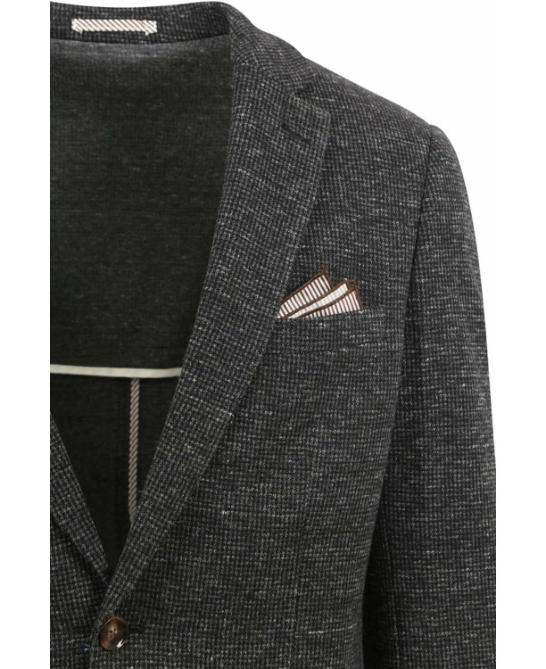 Suitable Colbert Fame Pied de Poule Antraciet