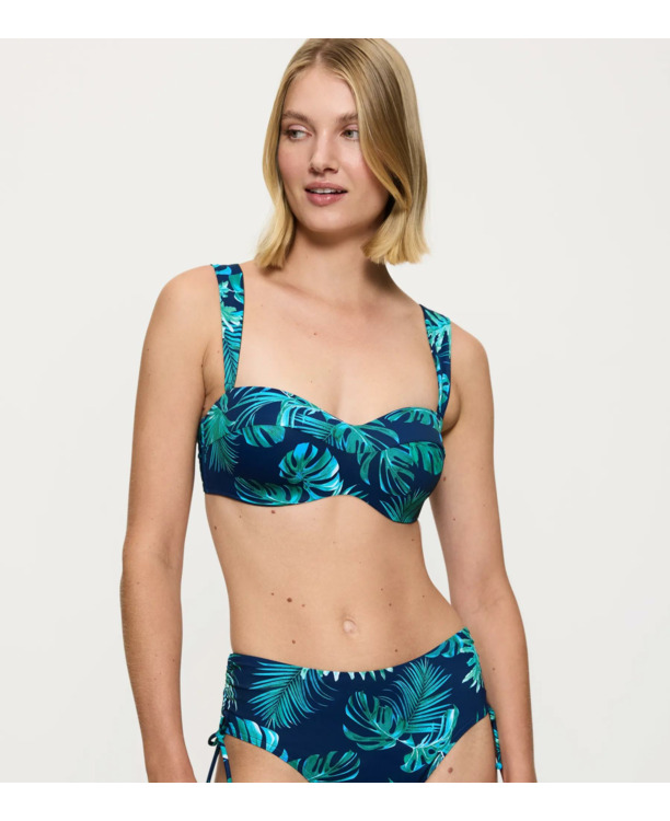 Bikini top voorgevormd removable straps zonder beugel