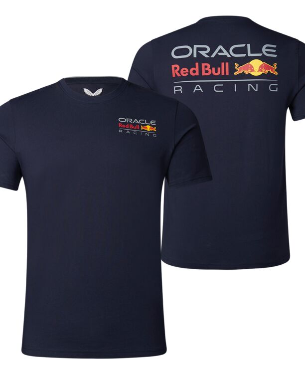 2 Side Logo T-shirt Red Bull Racing - Blauw