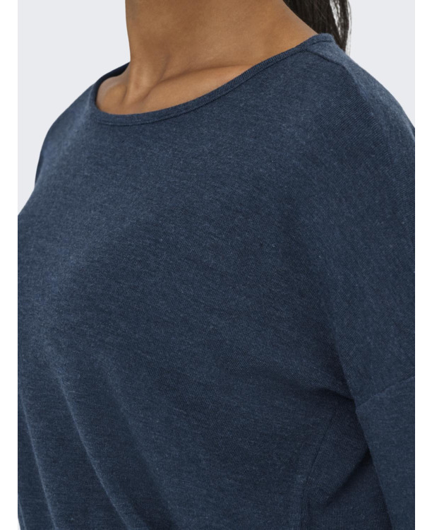 Loose Fit O-Neck 3/4 Sleeves (3/4) Top met ronde hals en 3/4 mouwen voor dagelijks comfort