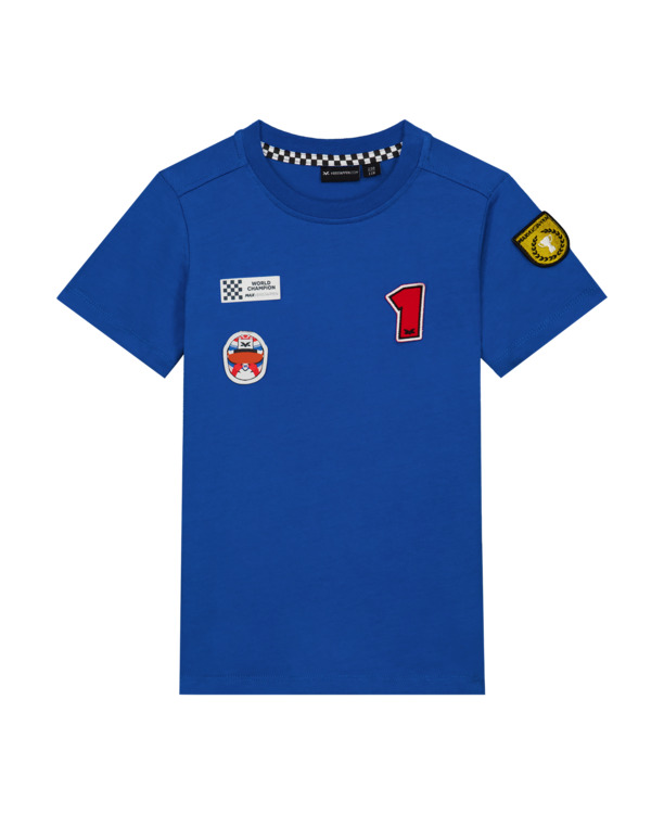 MV Kids - T-shirt Badges - Kobalt