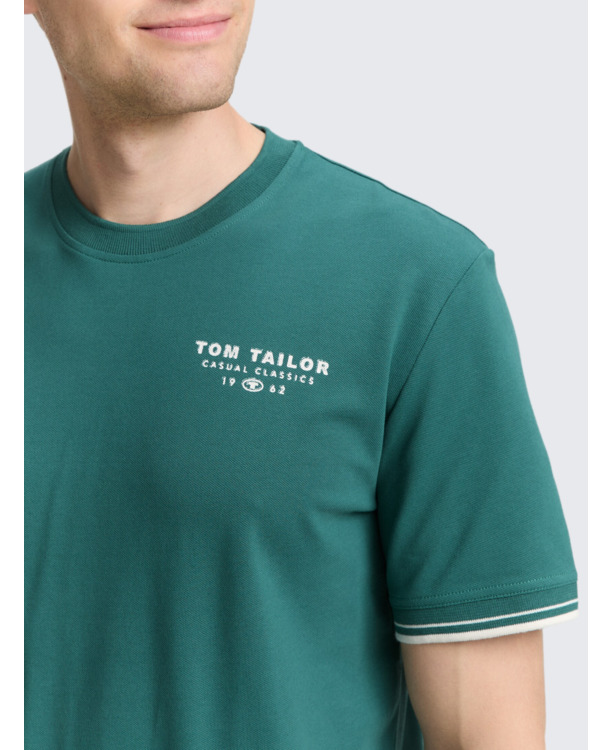 T-shirt met logo-opdruk