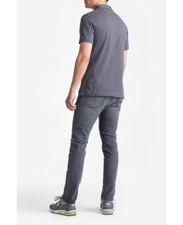 King Essentials The James Poloshirt Antraciet