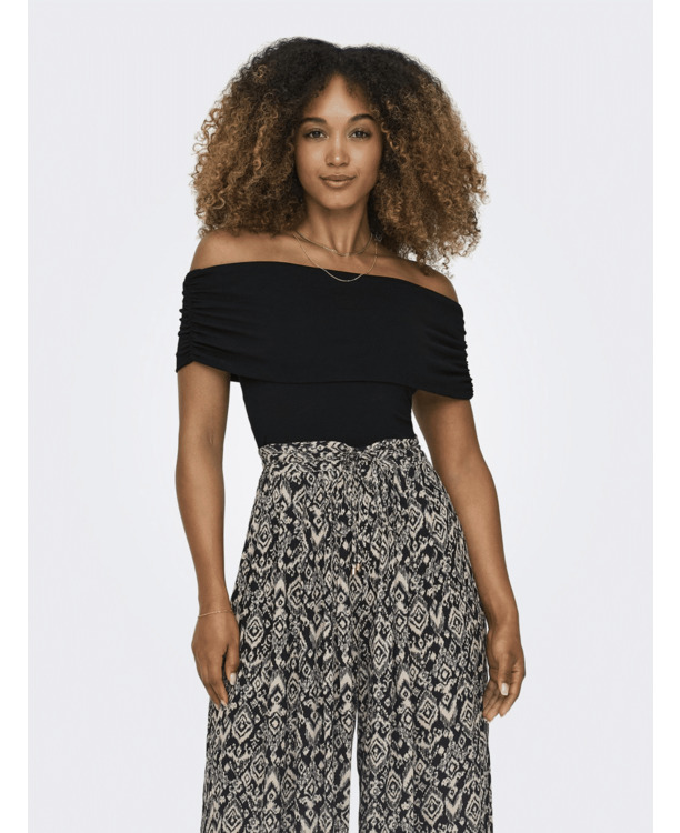 ONLLIVE LOVE S/L OFF SHOULDER TOP C