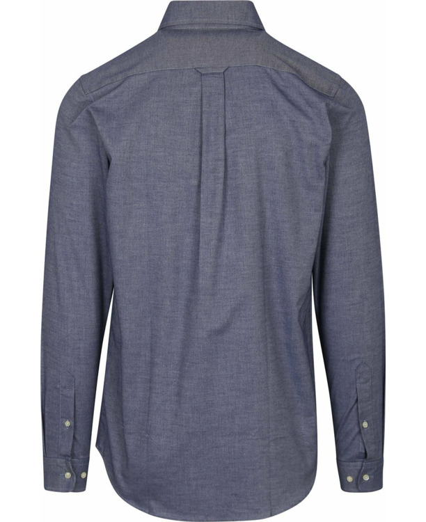 Steppin' Out Overhemd Twill Blauw
