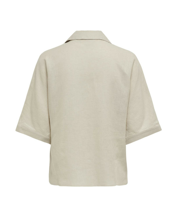 Regular Fit Shirt Collar Short Sleeves (S/S) Basic overhemd met knoopsluiting en korte mouwen