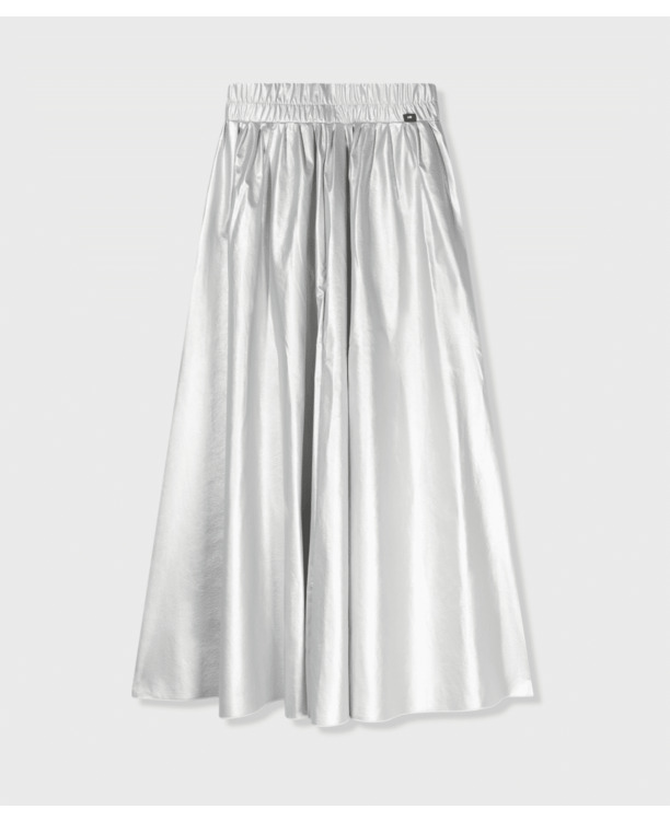 10DAYS Dames leren plissé rok 100% puur