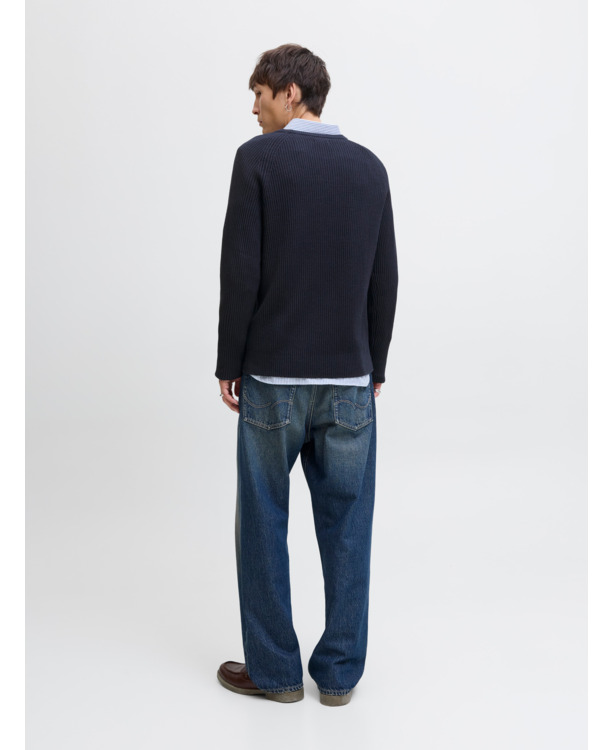 JJPANNEL KNIT CREW NECK AW25