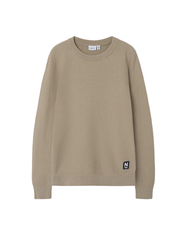 Normale pasvorm ronde hals lange mouwen (L/S) Heren