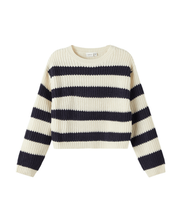 Box Fit O-Neck Lange Mouwen (L/M) Vrouwen