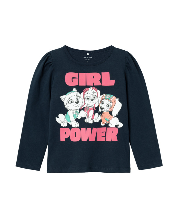 Normale pasvorm ronde hals lange mouwen (L/S) Meisjes