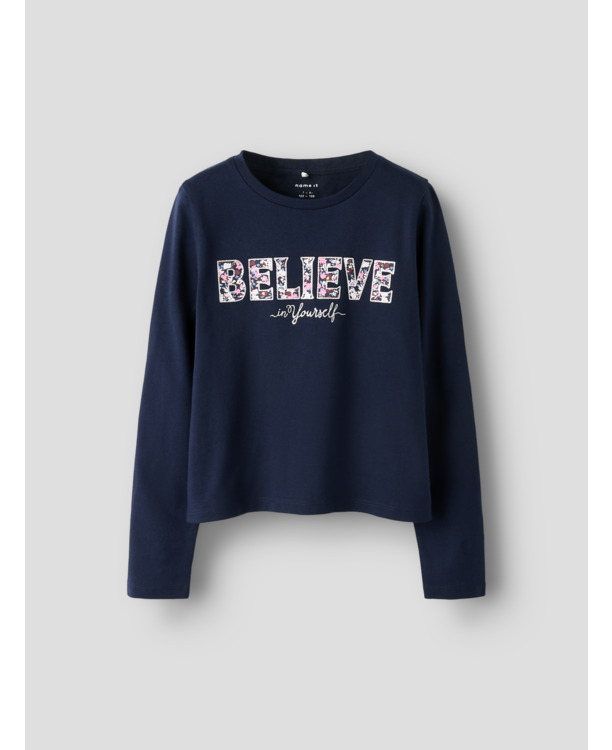 Standaard Pasvorm Ronde Hals Lange Mouwen (L/M) Meisjes